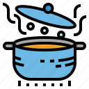 boil, boiling, cooking, pot, restaurant