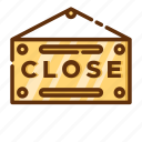 close, retail, shop, shopping, sign, store