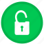 lock, password, protection, safe, security, unlock, round 