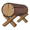 log, lumber, sawmill, stand, timber, tree