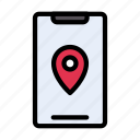 gps, location, map, mobile, phone