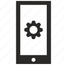 mobile, screen, settings