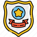 security, guard, badge