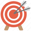 aim, archery target, goal, shot at target, target