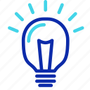 bulb, creativity, idea, lamp, light, seo