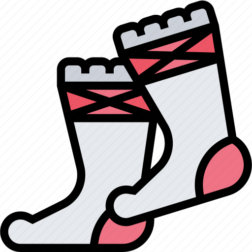 Socks, footwear, clothing, cotton, sportswear icon - Download on Iconfinder