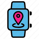 tracker, smart, watch, gps