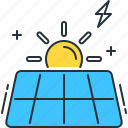 energy, solar, charge, charging, panel, power, sun