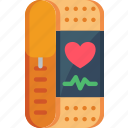 health tracker, heart, heart beat, monitor, rate