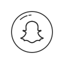 logo, snapchat, brand, ghost, label