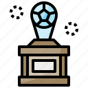 award, ball, football, golden, sport, trophy