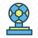 ball, football, game, goal, soccer, sport, trophy