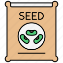 seed bag, farming, agriculture, farm