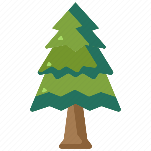 Pine, tree, woodland, forest, nature icon - Download on Iconfinder