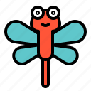 animal, bug, dragonfly, insect, spring