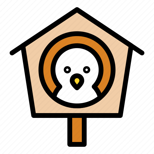 Bird, birdhouse, nest, spring icon - Download on Iconfinder