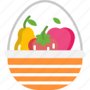 basket, food, fruit, fruits, vegan