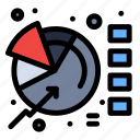 chart, graph, pie, statistics