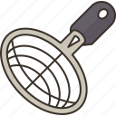 strainer, skimmer, frying, kitchen, utensils