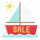 boat, sailboat, sale, summer, travel, vacation