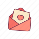 email, heart, letter, love, message, valentine