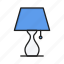 bulb, lamp, light, table 