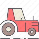 agriculture, cultivation, farming, rural, tractor, village, garden