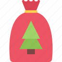 bag, christmas, vector, xmas, winter, year, gift