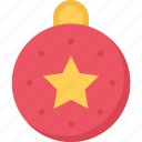 christmas, ball, vector, xmas, winter, year, gift