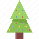 fir, tree, christmas, vector, xmas, winter, year