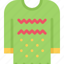 pullover, christmas, vector, xmas, winter, year, gift