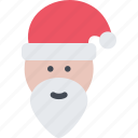 santa, claus, christmas, vector, xmas, winter, year