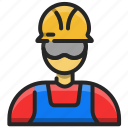 avatar, worker, user, man, profile, account, person