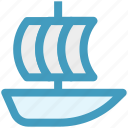 boat, cruise, ship, shipment, travel, vessel