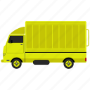 cargo, delivery, shipping, truck