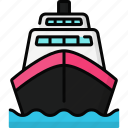 cruise, ship, boat, yacht, vessel, sea transportation