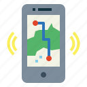 gps, location, map, pin