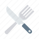 fork, hotel, knife, resturant, utensils