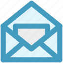 email, envelope, inbox, letter, mail, message, open envelope