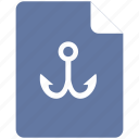 anchor, edit, place, text