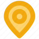 interface, location, map pin, user