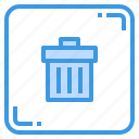 trash, recycle, bin, delete, user, interface, remove