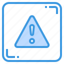 warning, sign, alert, danger, triangle, user, interface