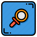 magnifying, glasssearch, zoom, lope