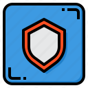 shield, safe, protect, security, button