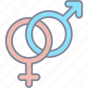 gender, sign, female, male