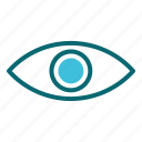 eye, interface, user, view, visible