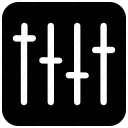 control, equalizer, volume adjuster, volume control, volume setting