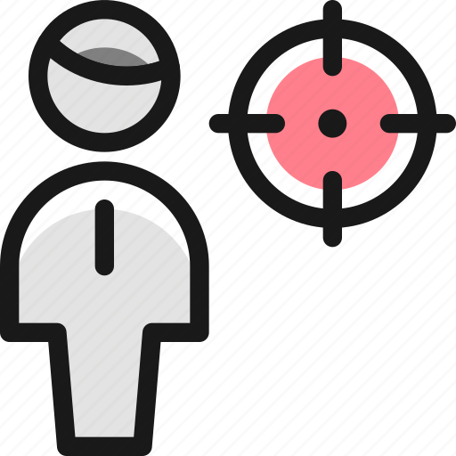 Single, man, aim icon - Download on Iconfinder on Iconfinder