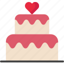 birthday, cake, celebration, dessert, valentine